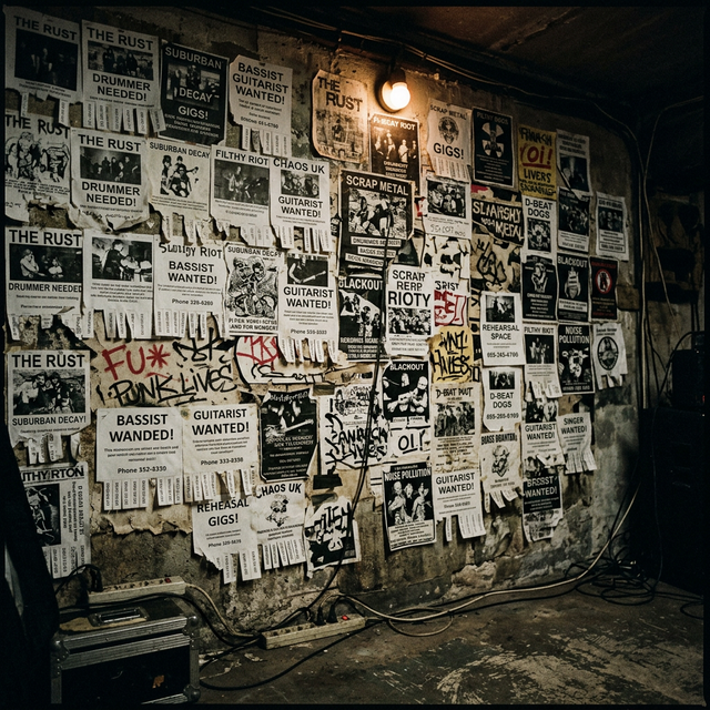Punk Studio Flyer Wall
